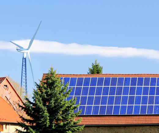 Solar attic fans are powered by solar panels mounted to roofs.